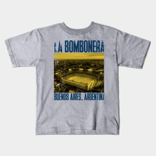 La Bombonera, a football temple Kids T-Shirt